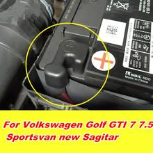 Batería de coche Sagitar para Volkswagen Golf GTI 7 7,5 Sportsvan, cubierta de protección positiva y negativa, cubierta antipolvo, piezas de coche 2024 - compra barato