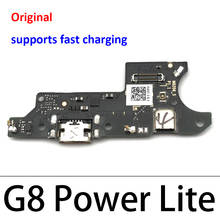 Placa de carga USB para Motorola Moto G8 Power Lite, Micro Dock, conector de puerto, Cable flexible, micrófono 2024 - compra barato