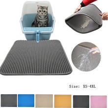 10 Colors Litter Mat Pet Carpet Cat Sand Cat Toilet Mat Cats Waterproof Mats For Pets Cats Trapper Foldable EVA Non-slip Mats 2024 - buy cheap