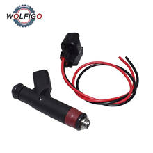 WOLFIGO-inyector de combustible con conector Pigtail para Dodge, para Jeep Grand Cherokee, Dodge, andreys, Durango Ram 1500, 4.7L, V8, 53032145AA 2024 - compra barato