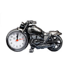 Mini Motorcycle Alarm Clock Shape Creative Retro Christmas Gifts Upscale Furnishings Boutique Home Desk Decorator 2024 - buy cheap