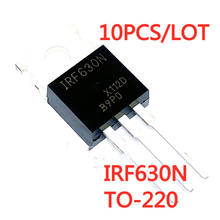 10PCS/LOT New IRF630N IRF630NBPF IRF630 TO-220 MOS field effect tube 200V/9.5A 2024 - buy cheap