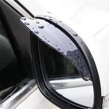 Adesivo de retrovisor para carro de pvc, 2 peças, sobrancelha de chuva, presidente ssangyong rexton kyron rodius actyon korando tivolan 2024 - compre barato