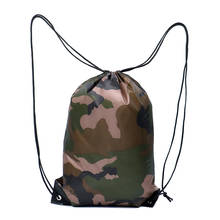 Camouflage Backpack Drawstring Gym Bag Travel Sport Outdoor Bag Lightweight ASD88 2024 - buy cheap