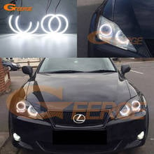 Para lexus is ii is220 is250 is300 is350 IS-F 2005-2010 ultra brilhante smd led angel eyes halo anéis kit luz do dia acessórios do carro 2024 - compre barato