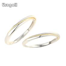 Fine Jewelry Pure 925 Sterling Silver Couple Rings For Women Men Romantic Wedding Engagement Anniversary Party  Jewelry Gifts 2024 - buy cheap