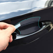 Car Handle Protection Film Car Exterior Transparent Sticker for Skoda Fabia Rapid octavia Superb Yeti 2020 Citigo 2024 - buy cheap