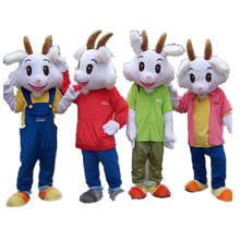 Sheep mascote traje cosplay dos desenhos animados conjunto de fantasia vestido festa de halloween festa de aniversário natal performance brinquedos presentes 2024 - compre barato
