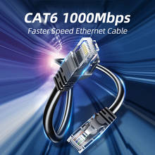 Кабель Ethernet Essager Cat6, кабель локальной сети 10 м, UTP Cat 6, сплиттер, сетевой кабель RJ45, витая пара, патч-корд для ноутбука, телевизора, переключателя 2024 - купить недорого