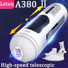 Leten Automatic Telescopic Male Masturbator High Speed Realistic Vagina Thrusting Masturbation With Suction Cup Sex Toys For Men 2024 - buy cheap