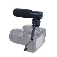 Comica-micrófono de condensador de Cvm-V20, micrófono de entrevista, Super antiinterferencias, doble micrófonos internos para cámara Dslr Camc 2024 - compra barato