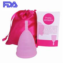 Copa Menstrual para mujer, higiene femenina, reutilizable, buena calidad, cuidado de la salud 2024 - compra barato