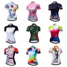 Женская велосипедная майка с коротким рукавом MTB mountain Ropa Maillot Ciclismo road Racing велосипедная одежда женская летняя одежда 2024 - купить недорого