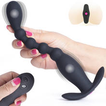 Anal Plug Vibrator Gay Sex Toys Women Long Butt Beads for Men Prostate Massage Anus Masturbator G Spot Dildo Vibrators 2024 - buy cheap