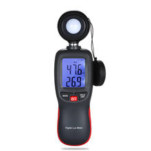 Luxmedidor de luminómetro digital, com tela lcd e luz de fundo, medidor de brilho para medição de iluminação 2024 - compre barato