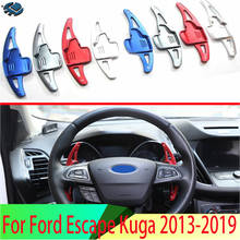 Extensión de paleta de cambio de volante para Ford Escape Kuga, aleación de aluminio, 2013, 2014, 2015, 2016, 2017, 2018, 2019 2024 - compra barato