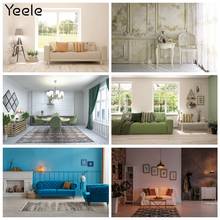 Yeele Interior Backdrop Props Vintage Wall Curtain Chair Table Photography Personalized Photographic Background For Photo Studio 2024 - buy cheap