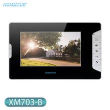 HOMSECUR 7 pulgadas TFT LCD 800 × 480 Video puerta teléfono interior Monitor XM703-B para la seguridad del hogar 2024 - compra barato