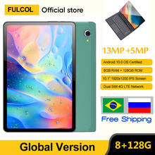 2022 mais novo Tablet Android PC 10.1 Polegada MT6771 Octa Núcleo 13/5MP Dual 4G LTE 8GB de RAM 128GB ROM 1920*1200 IPS 2.5K Comprimidos планшет
