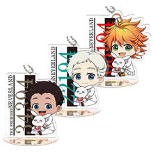 Action The Promised Neverland Figure Acrylic Pendant Toys For Children Ray Norman Emma Phil Grace Field Nice Bag Key Pendant Toy 2024 - buy cheap