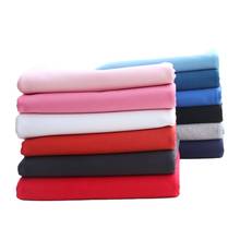 Width 68'' Pure Cotton Healthy Air Layer Spandex Stretch Knitted Fabric By The Half Yard For Sportswear Sweater Hoodies Material 2024 - buy cheap