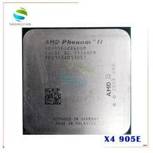 Четырехъядерный процессор AMD Phenom II X4 905e 2,5 ГГц, 65 Вт, разъем AM3 hd905eok4dgm/hd905eok4dgi 2024 - купить недорого