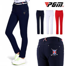 Calça feminina fina para tênis de golfe, peça slim, alta qualidade, elástica, roupa esportiva respirável, calças compridas a7022 2024 - compre barato