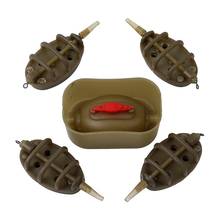 1 Set Baiting Tool Inline Method Carp Fishing Feeder Mould Tackle Accessories Fishing Tackle 2024 - buy cheap