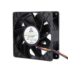 Ventilador de refrigeración para minero Antminer Bitmain S7 S9, Conector de 4 pines, sin escobillas, bajo ruido, 7500RPM, DC12V 5.0A 2024 - compra barato