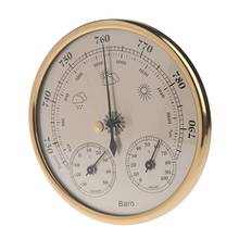 Wall Mounted Household Barometer Thermometer Hygrometer Weather Station Hanging  2024 - buy cheap