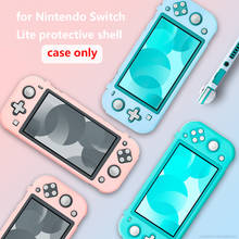 Solid Color Protective Cover Case For Nintend Switch Lite Mini Game Console Full Body Protector For Nintendo Switch Accessories 2024 - buy cheap