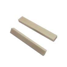 Fleor 2 pçs uncarved osso boi guitarra porca sela em branco 83*12*6mm para guitarra baixo peças diy 2024 - compre barato