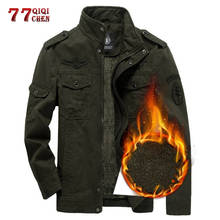 Winter Military Fleece Jackets Embroidery Pilot Parkas Coats Overcoat Windbreaker Army Bomber Cotton-Padded Jacket Plus Size 6XL 2024 - buy cheap