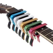 Cejilla de guitarra Universal, llave de abrazadera de cambio rápido, aleación de aluminio, Metal, guitarra clásica acústica 2024 - compra barato