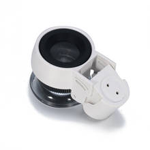 Lupa de joyería plegable, lente de aumento de 45X para herramientas de reparación de relojes, Mini bolsillo portátil 2024 - compra barato