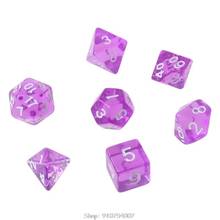 7-Dice Sided D4 D6 D8 D10 D12 D20 Magic-the-Gathering D&D RPG Poly Game Set Y O29 20 Dropship 2024 - buy cheap