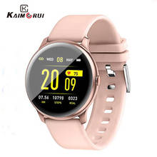 2022 Women Smart Watch Waterproof Heart Rate Monitor Blood Pressure Sport Smartwatch Fitness Tracker Connect IOS Android Phone 2024 - buy cheap