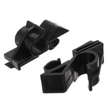 Auto Fastener & Clip 2pcs Black Plastic Auto Car Rear Parcel Shelf Clip #71719952/71719953 For Fiat Grande Punto 2024 - buy cheap