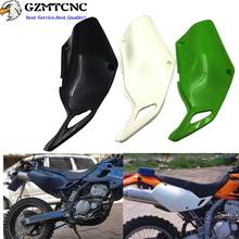 Para kawasaki klx 250 cobertura de carenagem, capa para painel lateral traseiro, klx250 1993 a 2007, branco, verde, plástico abs 2024 - compre barato