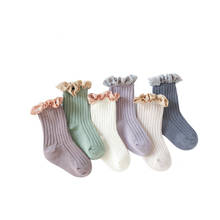 0-5Y Baby Socks Spring And Autumn New Baby Socks Lace Girl Socks Newborn Baby Boy Socks Loose Combed Cotton Children's Socks 2024 - buy cheap