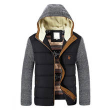 Winter coat warm parka men's thick coat hooded Large size men's casual jacket 2024 - buy cheap
