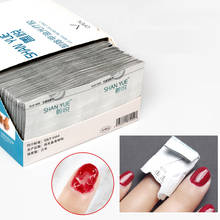 50/100 Pcs Nail Gel Lacquer Polish Foil Remover Wraps With Acetone UV Removable Special Environmental Protection Napless napkin 2024 - buy cheap