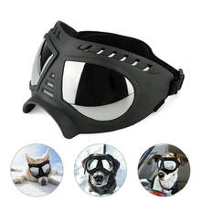 New Arrival Pet Dog Mask Glasses Adjustable Waterproof Snow-proof Soft Black White Dogs Goggles Sunglasses For Medium Large Dog 2024 - buy cheap