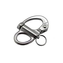 Stainless Steel 316 Fixed Snap Shackle 35mm 52mm 69mm 96mm Marine Hardware Quick Release Snap Shackle 2024 - buy cheap