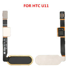 Para htc u11 scanner de impressão digital touch id home botão chave flex cabo 2024 - compre barato