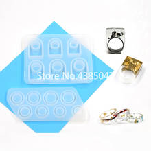 Ring Mold Silicone Jewelry Accessories Jewelry Tools DIY Ring Collection UV Resin Jewelry Molds 2024 - buy cheap