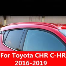 Portaequipajes original para coche Toyota CHR C-HR, marco de techo de aleación de aluminio, modificación de accesorios especiales, decoración, 2016-2019 2024 - compra barato