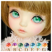 Ojos de muñeca BJD, 14mm, 7 colores, ojos acrílicos para 1/8, 1/6, 1/4, 1/3, accesorios para muñecas BJD SD, 10mm-24mm 2024 - compra barato