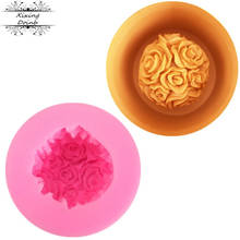 3D rose spherical silica gel mold kitchen cake baking mold jelly chocolate fudge cake decoration tool 2024 - buy cheap