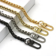 Correa de cadena de Metal y oro de 7mm para bolso, accesorios de cadena de bolso de 40-160cm de meta irorn, piezas de repuesto DIY, asas obag 2024 - compra barato